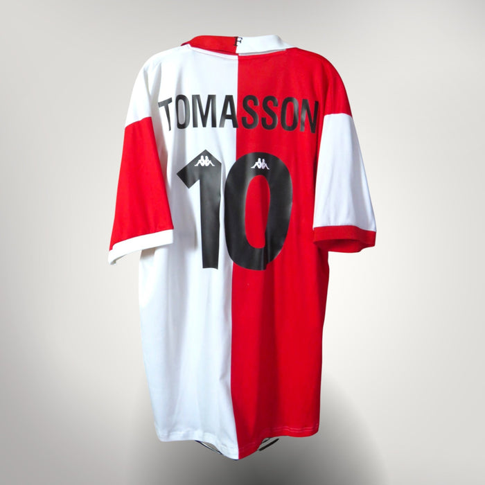 Feyenoord 2000-01 Home Tomasson #10 Shirt XXL
