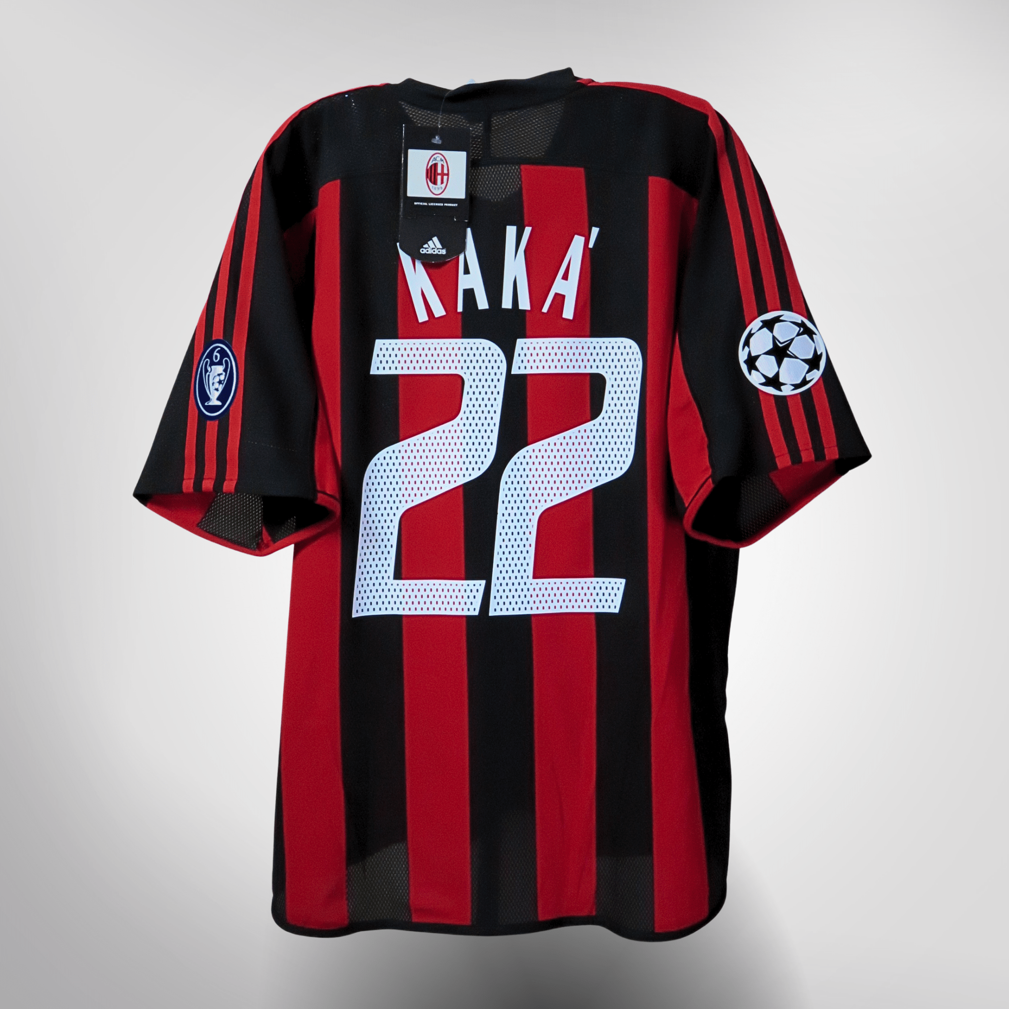 AC Milan 2003-04 Home Kaka #22 BNWT Shirt L – Nostalgic Football