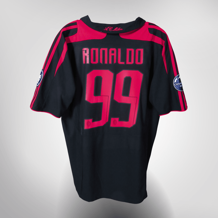 AC Milan 2007-08 Third Ronaldo #99 Shirt XL