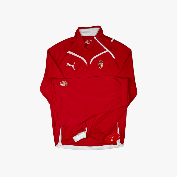 Vintage AS Monaco 2009-2010 brand new with tags tracksuit, size S | Nostalgic Football Shirts