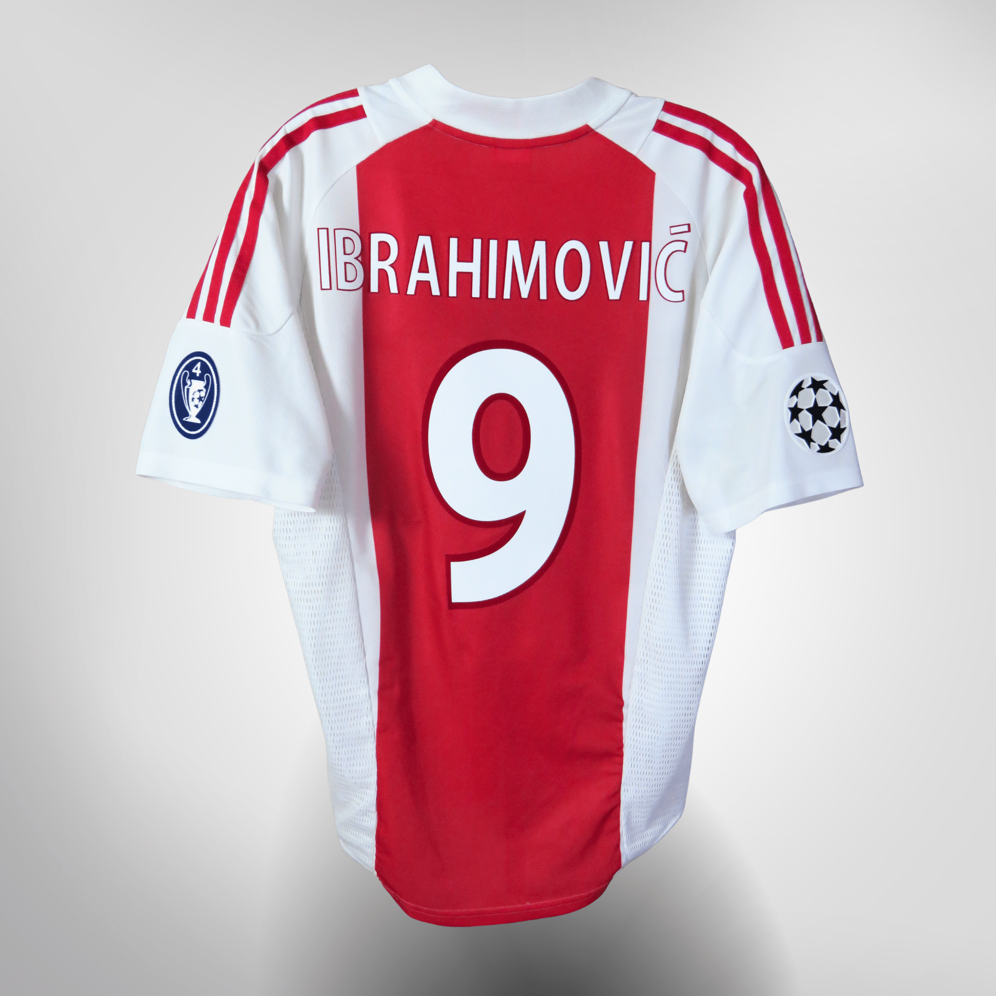 Ajax 2002-04 Home Ibrahimović #9 Shirt M – Nostalgic Football Shirts