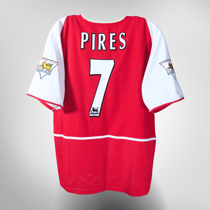 Arsenal 2002-04 Home Pires #7 Shirt L