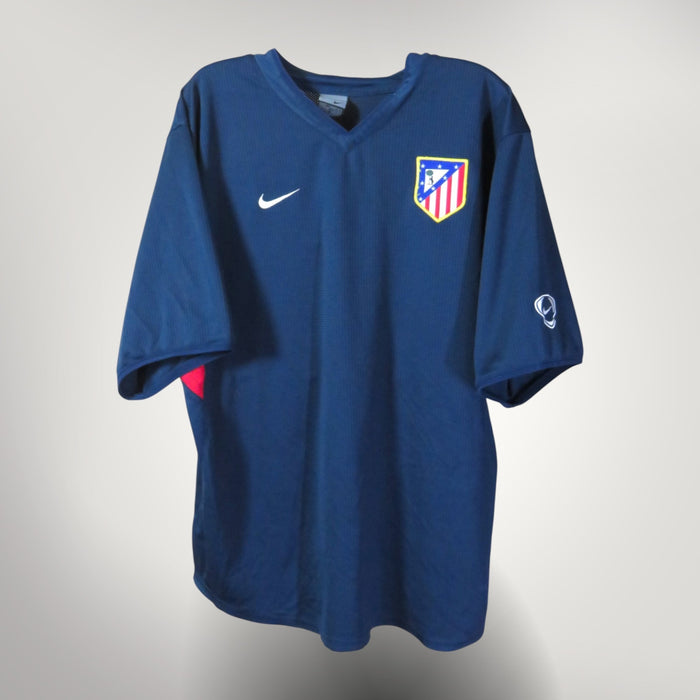 Vintage Atletico Madrid 2003-2005 Training shirt, size L | Nostalgic Football Shirts