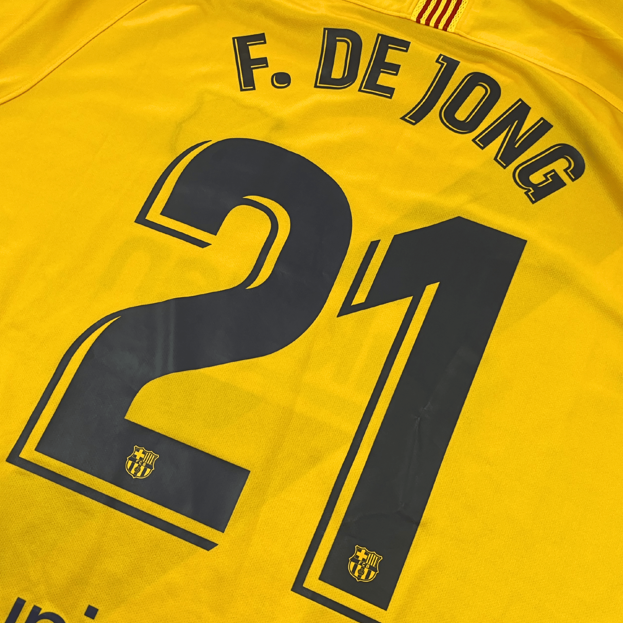 FC Barcelona 2019-20 Away de Jong #21 BNWT Shirt XXL