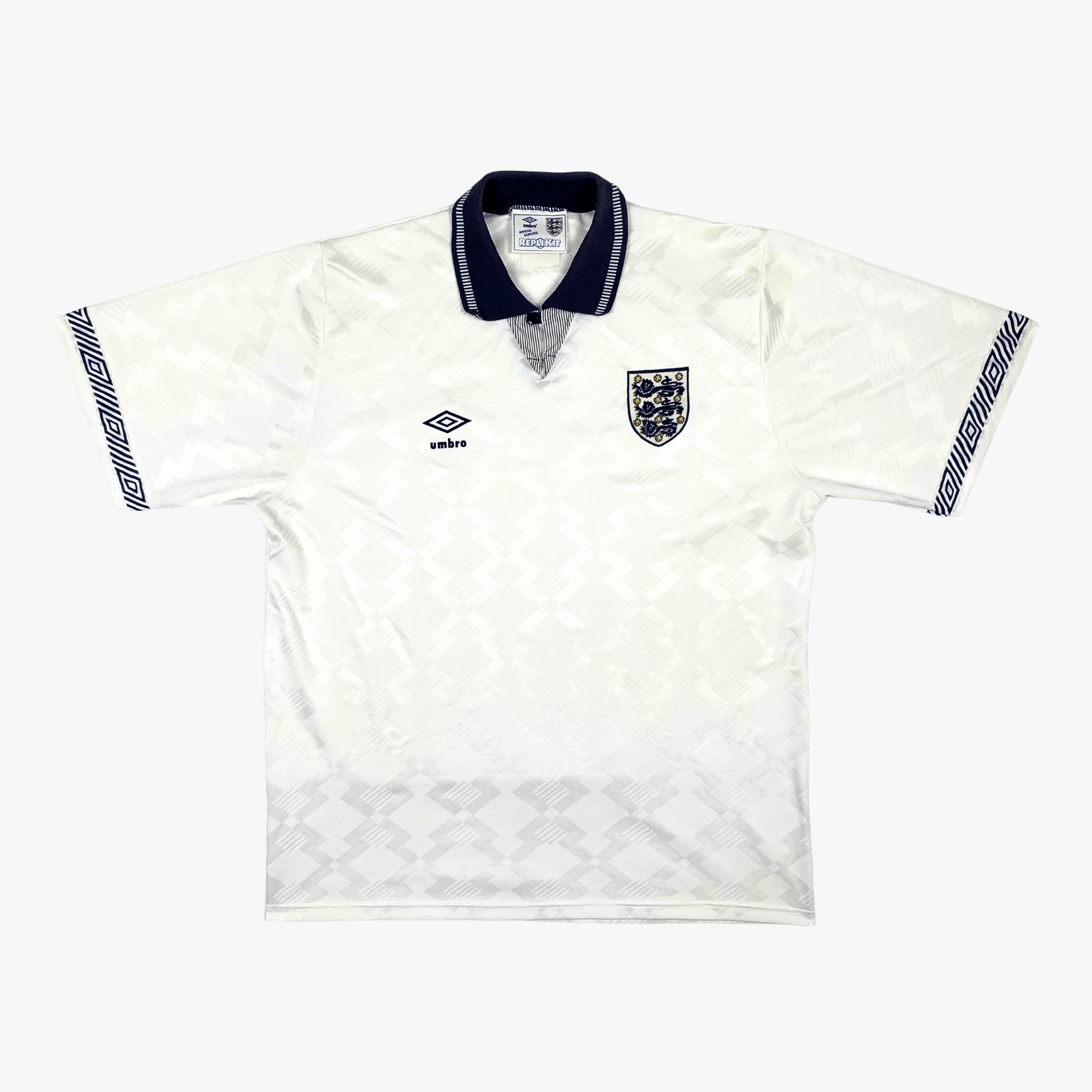 England 1990-92 Home Shirt L