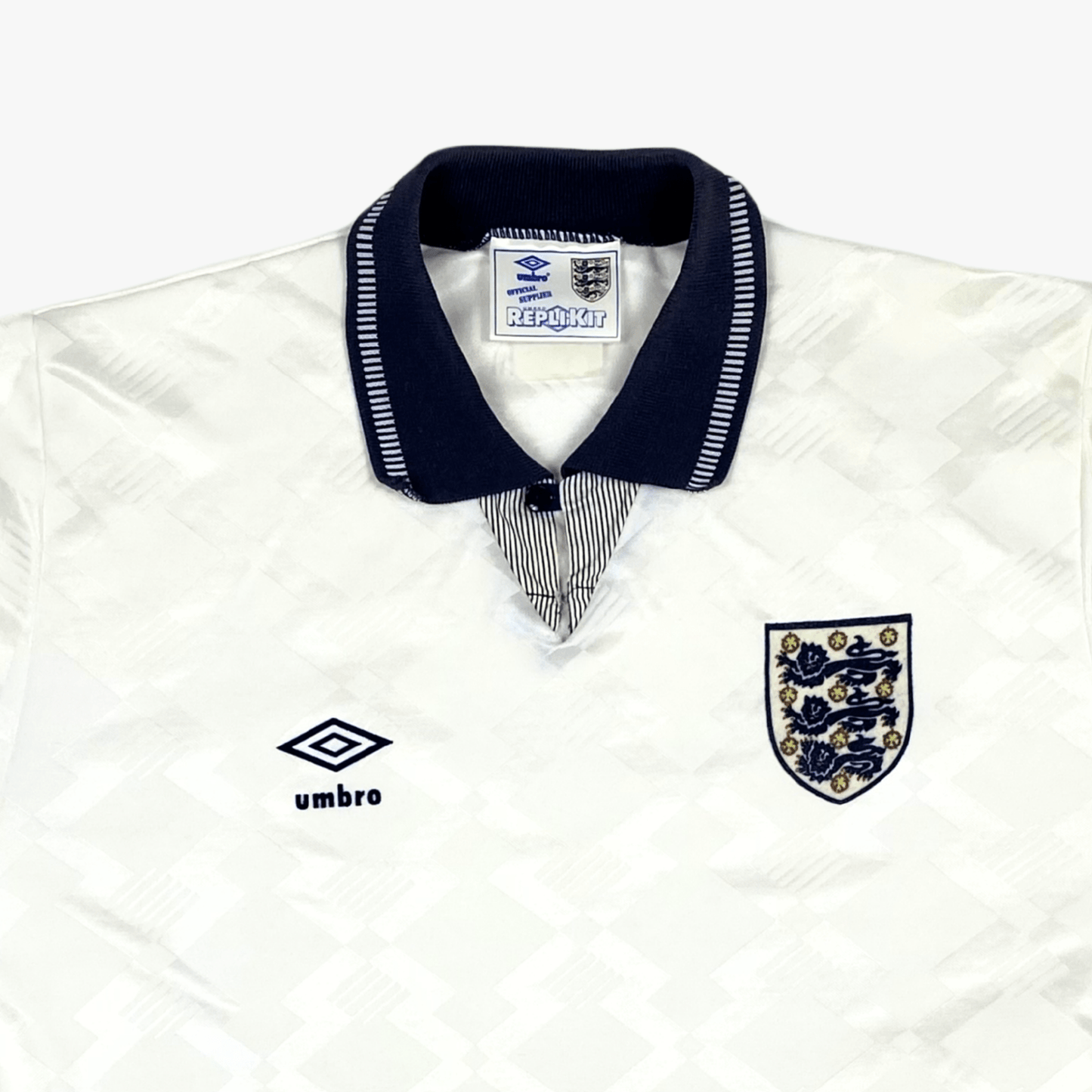 England 1990-92 Home Shirt L