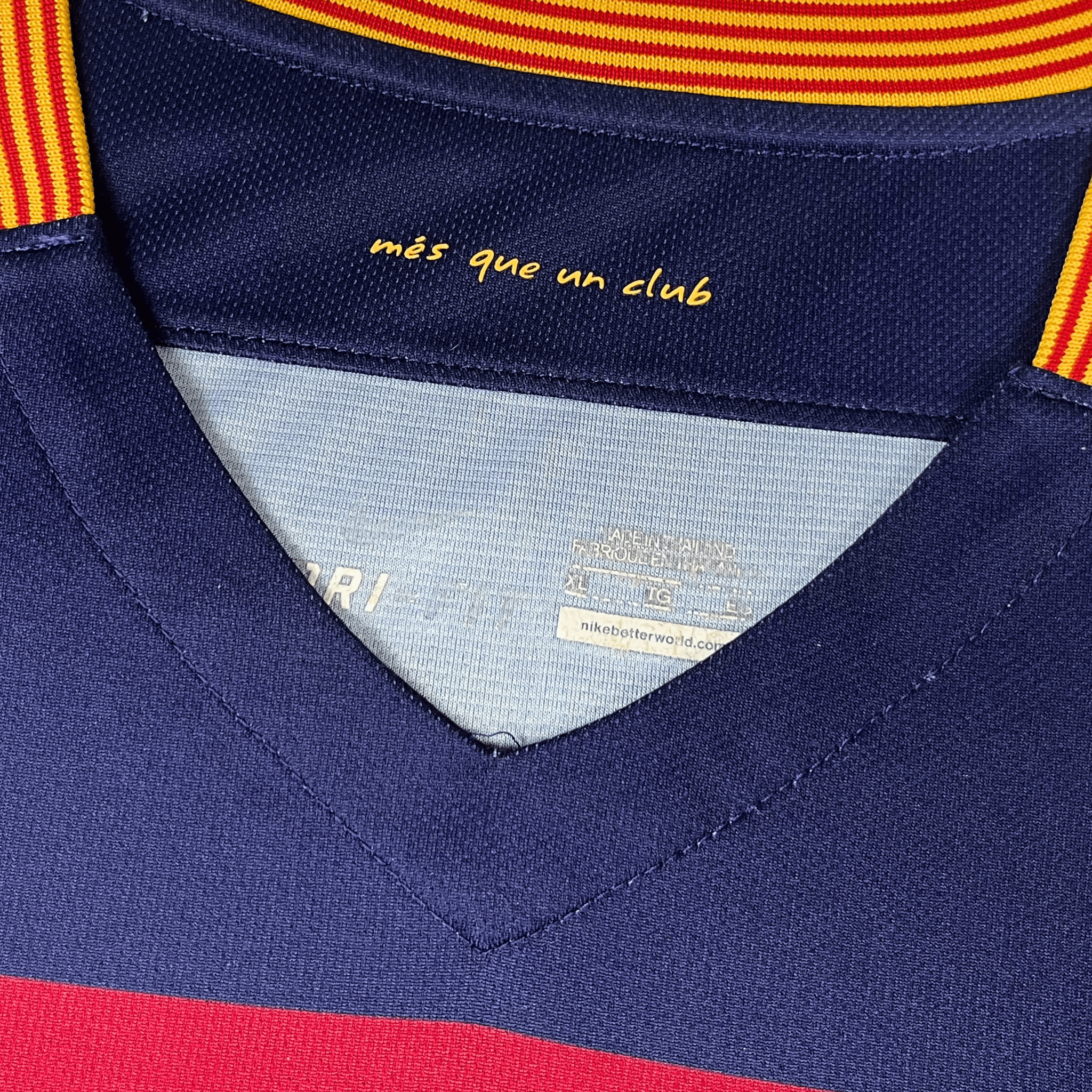 FC Barcelona 2015-16 Home Messi #10 Shirt XL