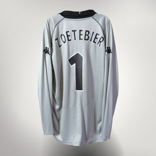 Vintage Feyenoord 2001-2002 Goalkeeper football shirt with Zoetebier 1 print, size XXL | Nostalgic Football Shirts