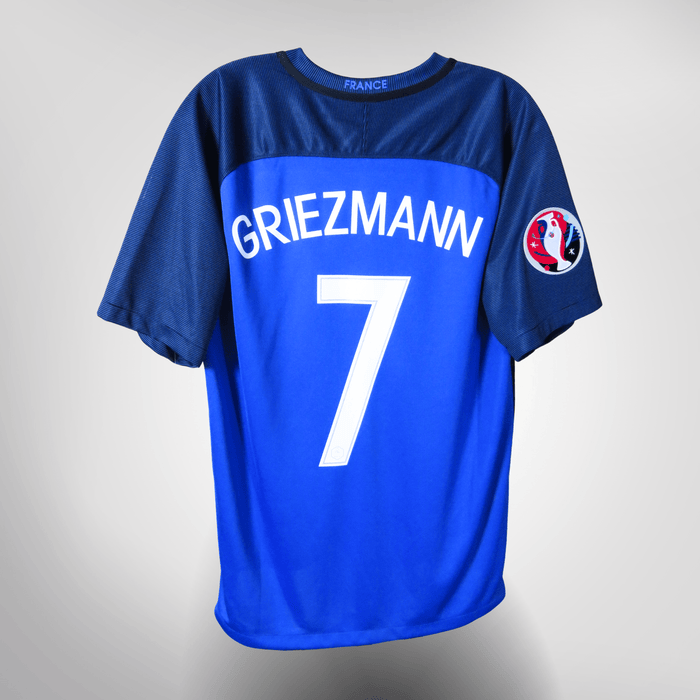 France 2016-17 Home Griezmann #7 BNWT Final Shirt L