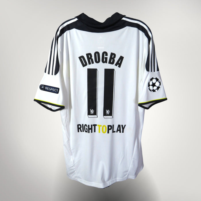 Chelsea 2011-12 Third Drogba #11 Shirt XL