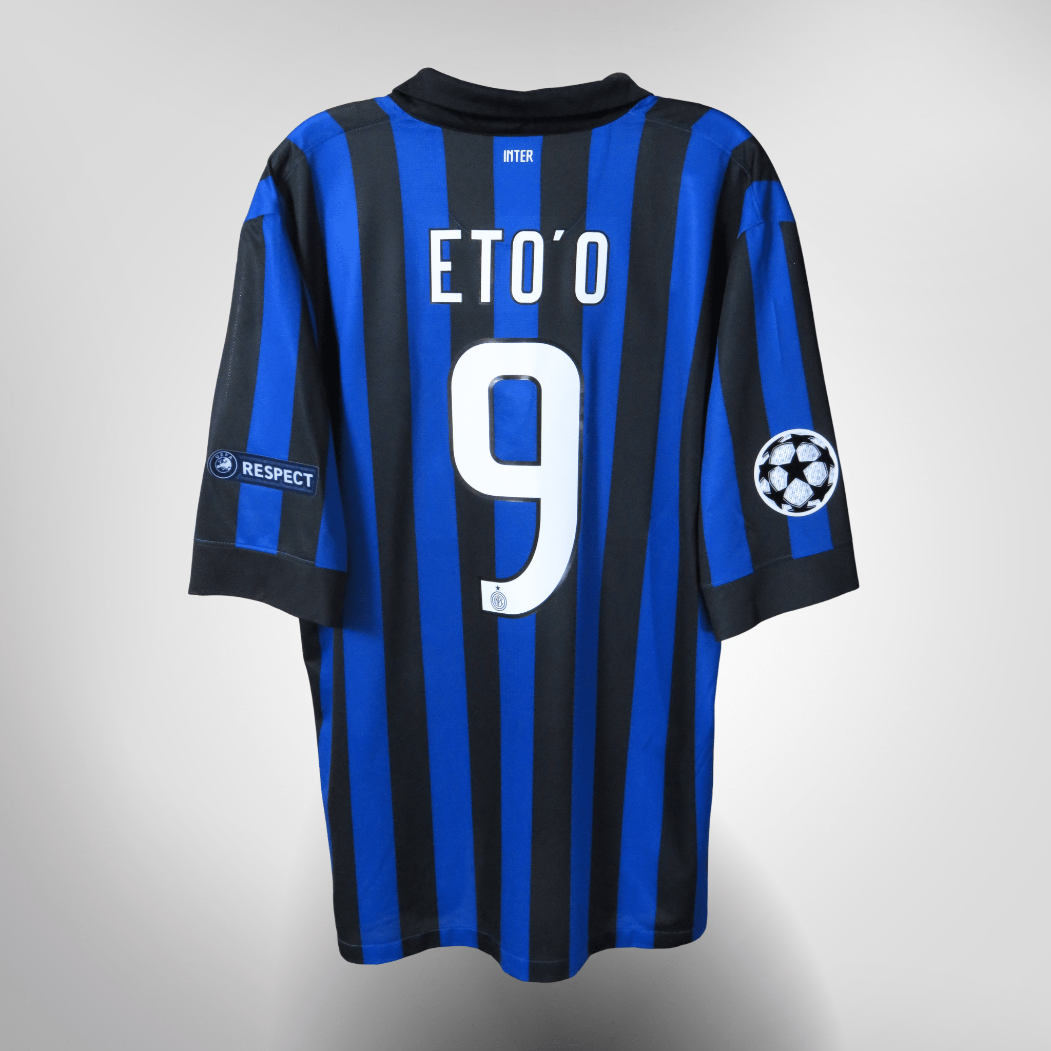 Inter Milan 2011-12 Home Eto'o #9 Shirt XL – Nostalgic Football Shirts