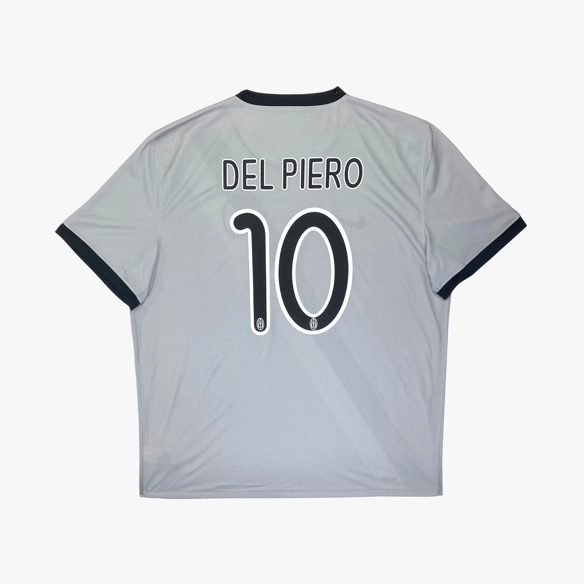 Juventus 2009-10 Away Del Piero #10 Shirt XXL – Nostalgic Football