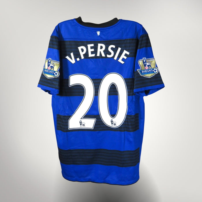 Vintage Manchester United 2011-2013 Away football shirt with Van Persie 20 print, size M | Nostalgic Football Shirts
