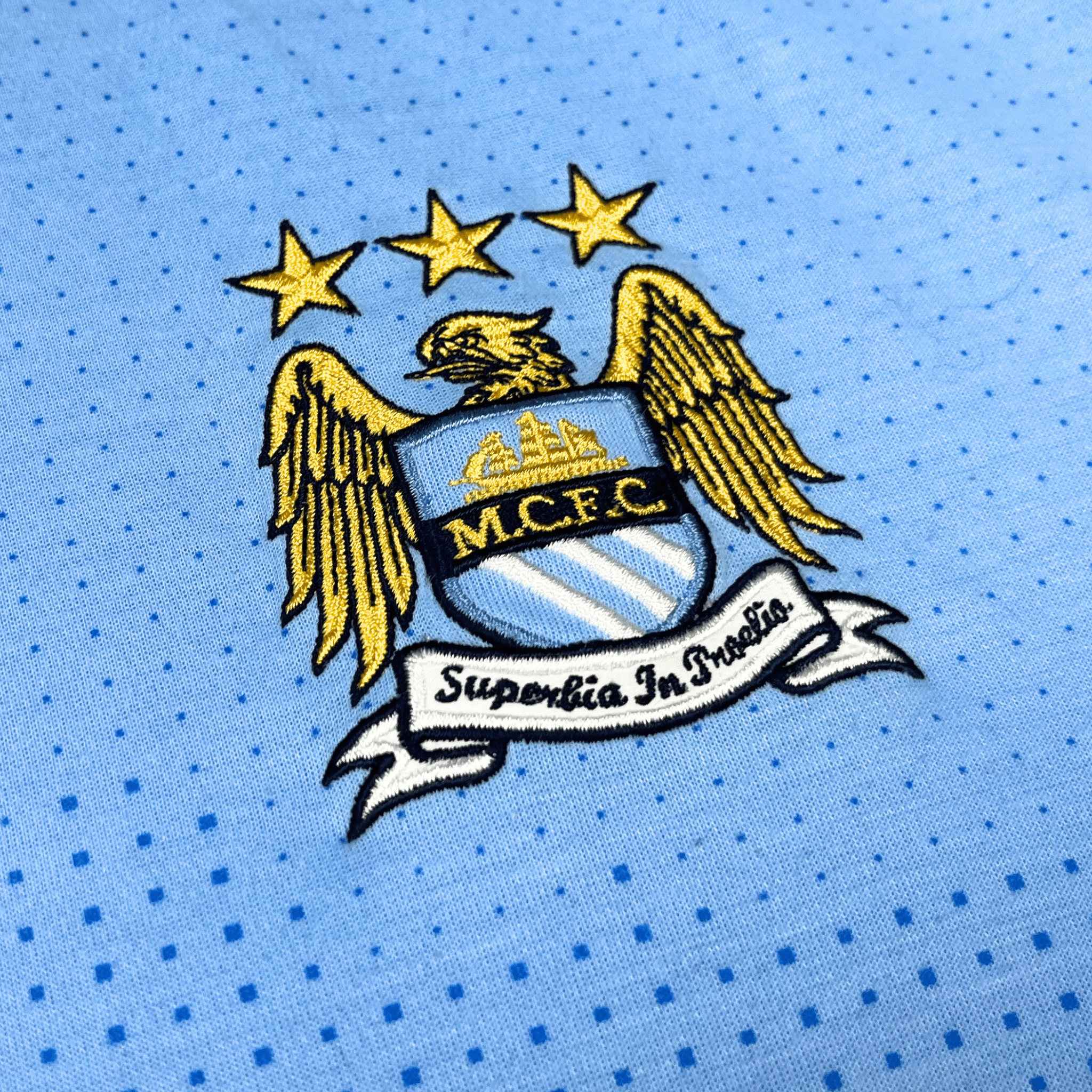 Manchester City 2011-12 Home Agüero #16 Shirt L