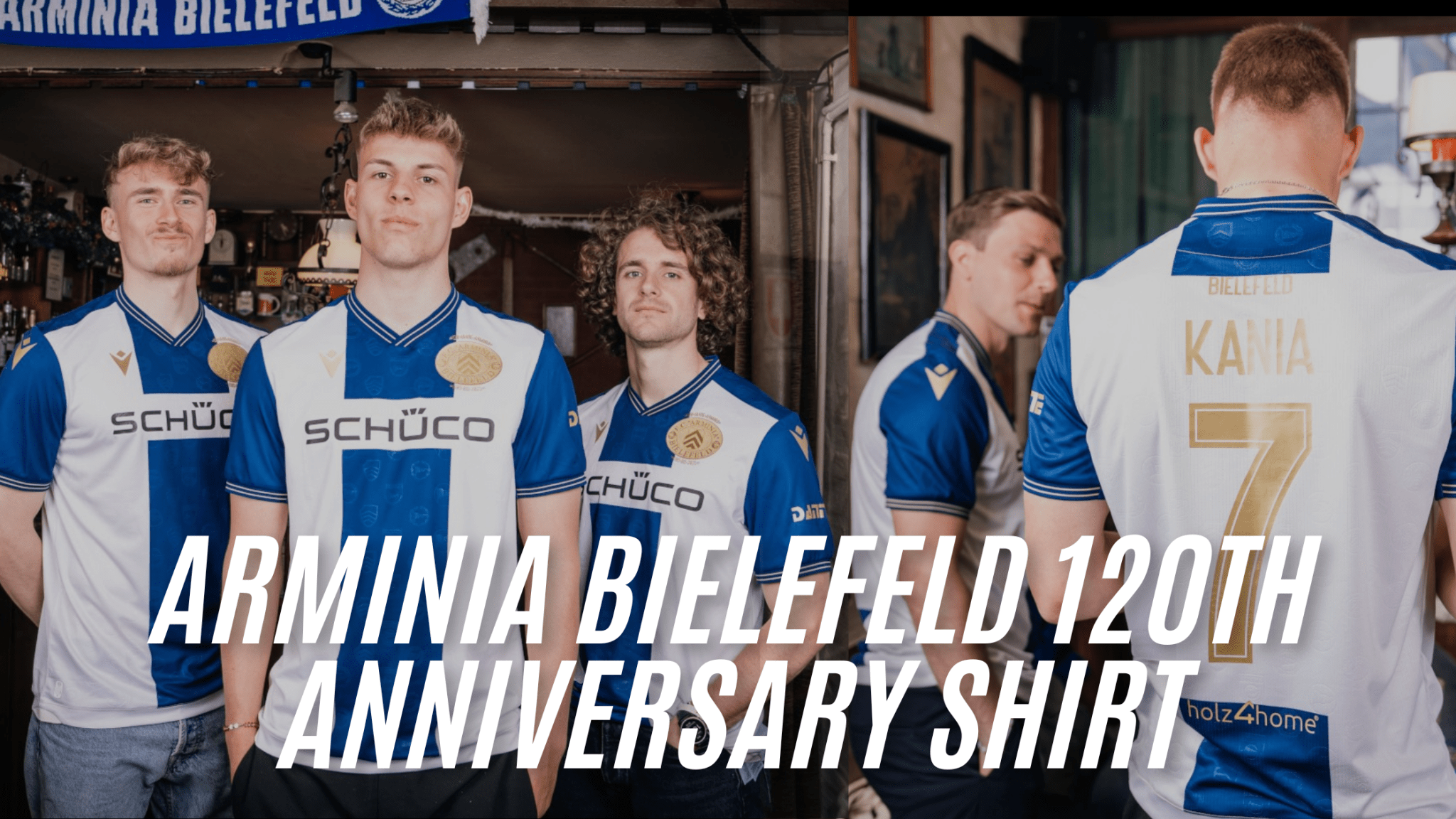 Arminia Bielefeld 120th Anniversary Shirt