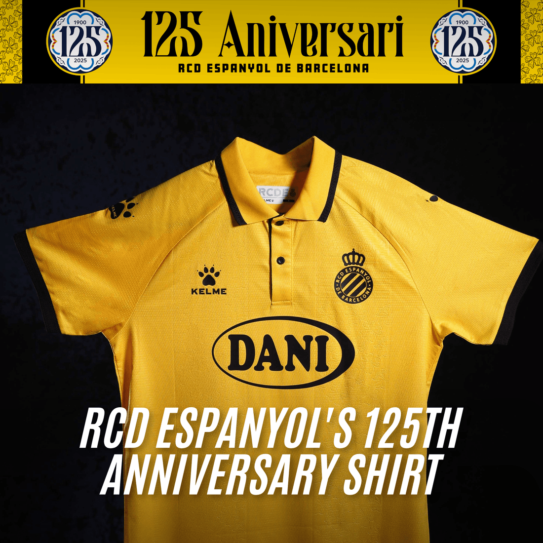 RCD Espanyol's 125th Anniversary Shirt: A Nostalgic Journey Through Club Heritage