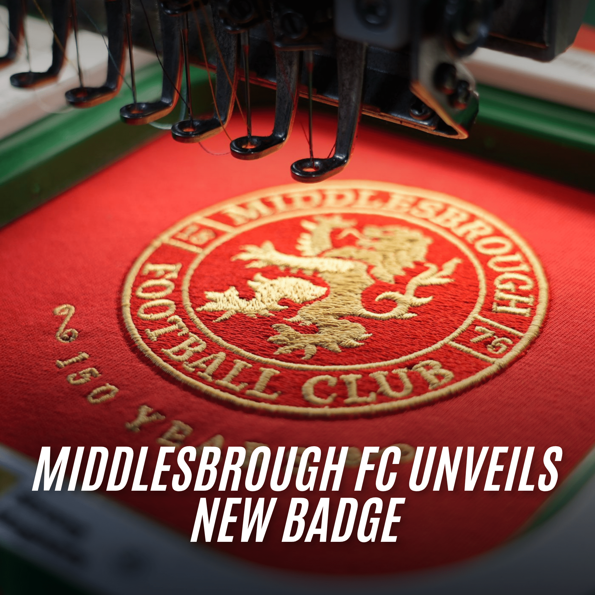 Middlesbrough FC Unveils Striking New Badge Ahead of 150th Anniversary: A Nod to History and a Glimpse of the Future