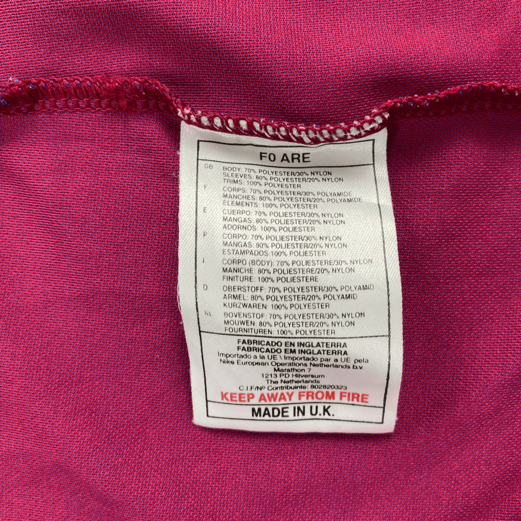 FC Barcelona 2000-01 Home Enrique #21 Shirt M