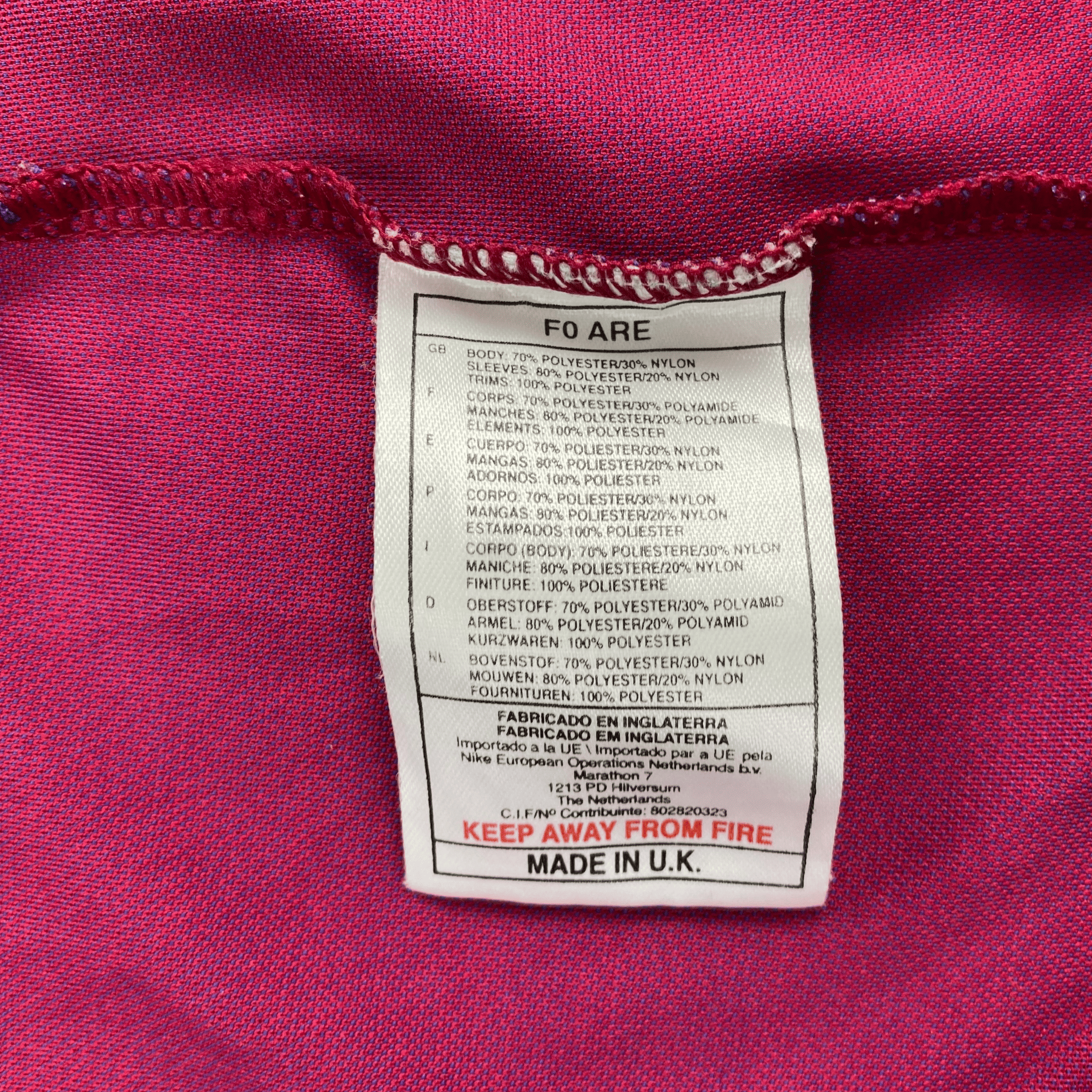 FC Barcelona 2000-01 Home Enrique #21 Shirt M