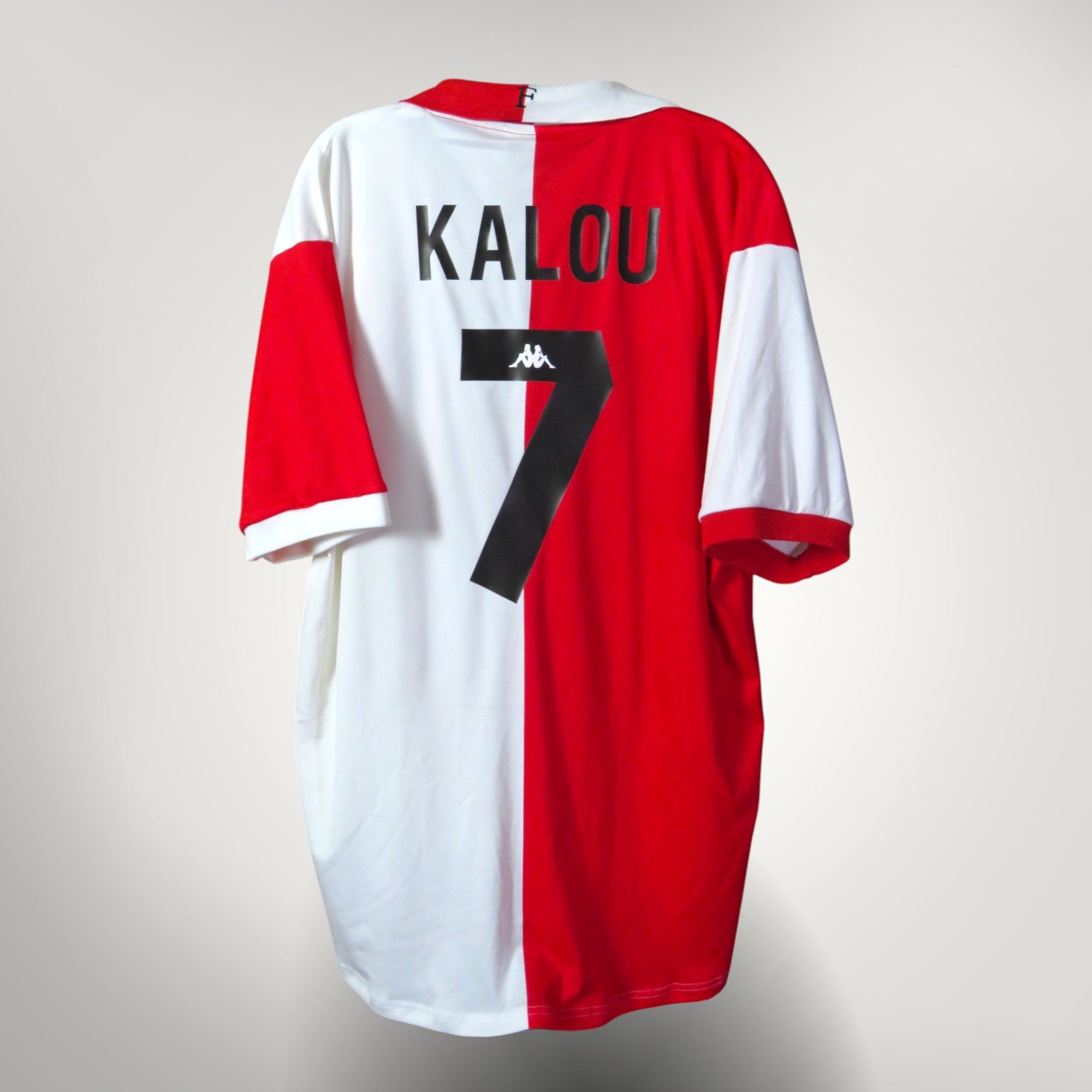 Feyenoord 2000-01 Home Kalou #7 Shirt XXL