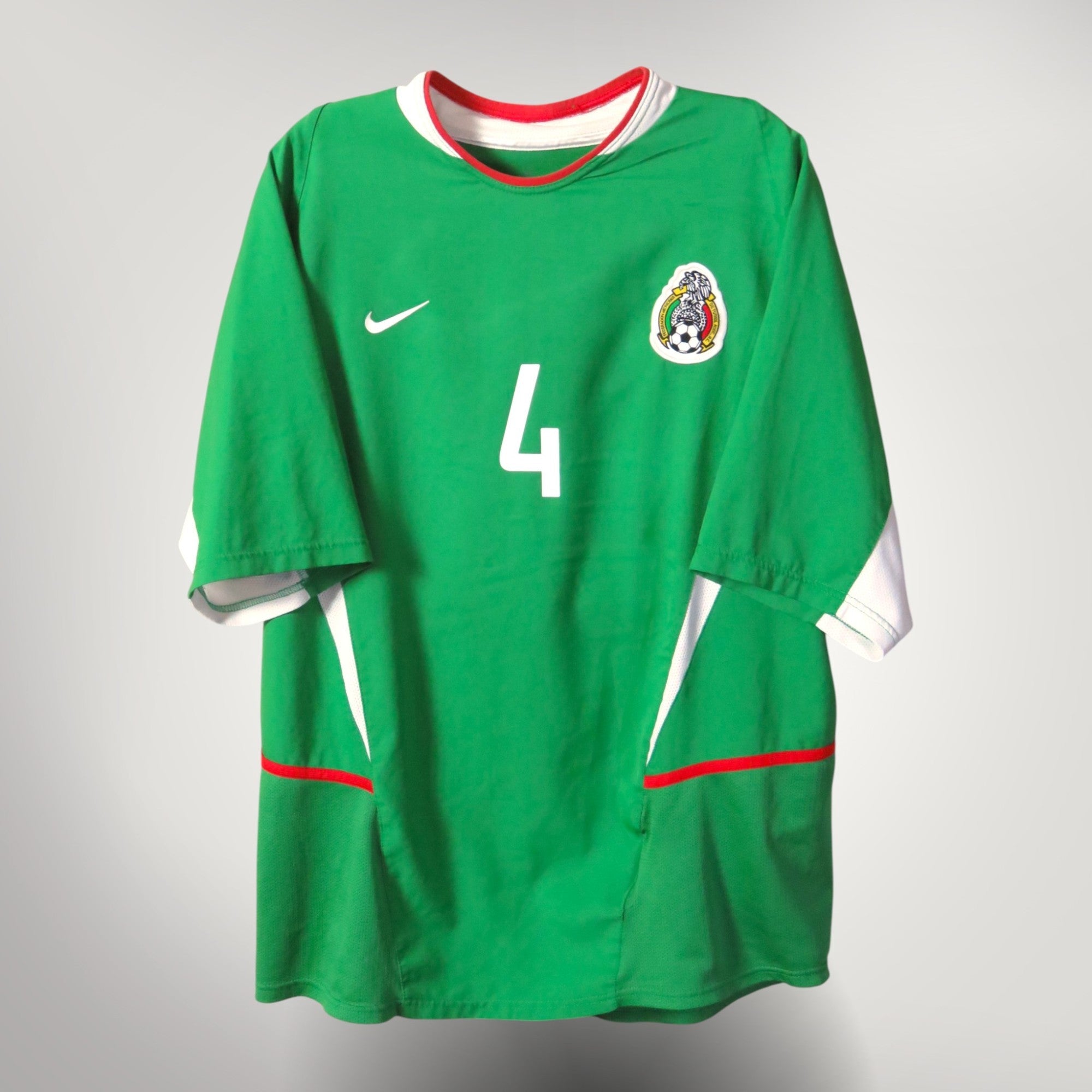 Mexico 2003-04 Home Marquez #4 Shirt M