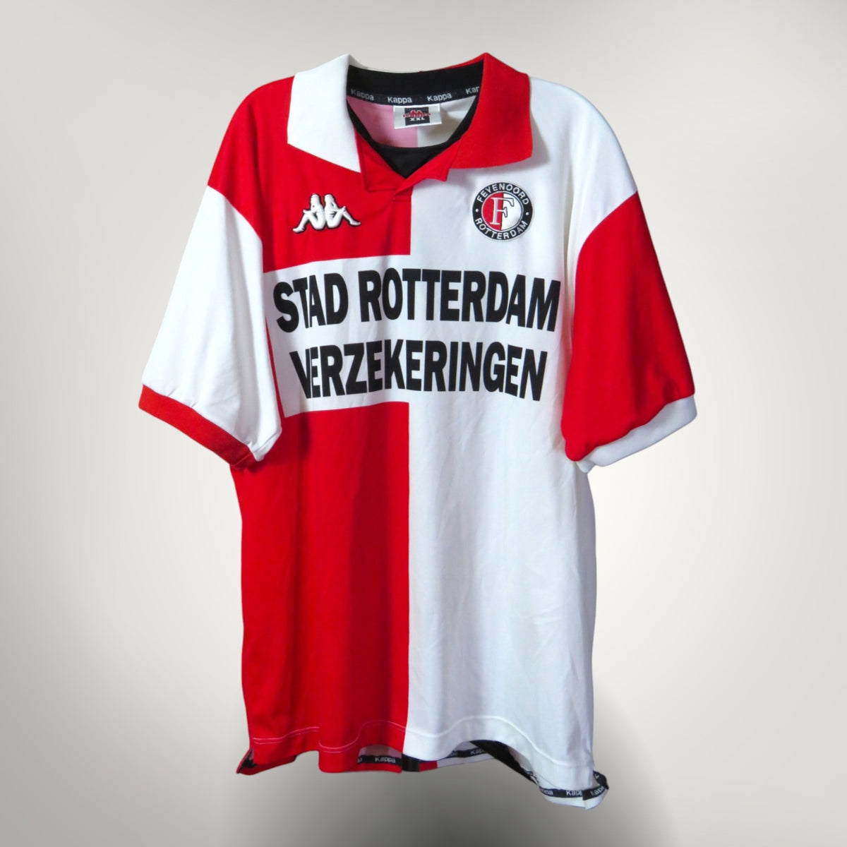 Feyenoord 2000-01 Home Kalou #7 Shirt XXL