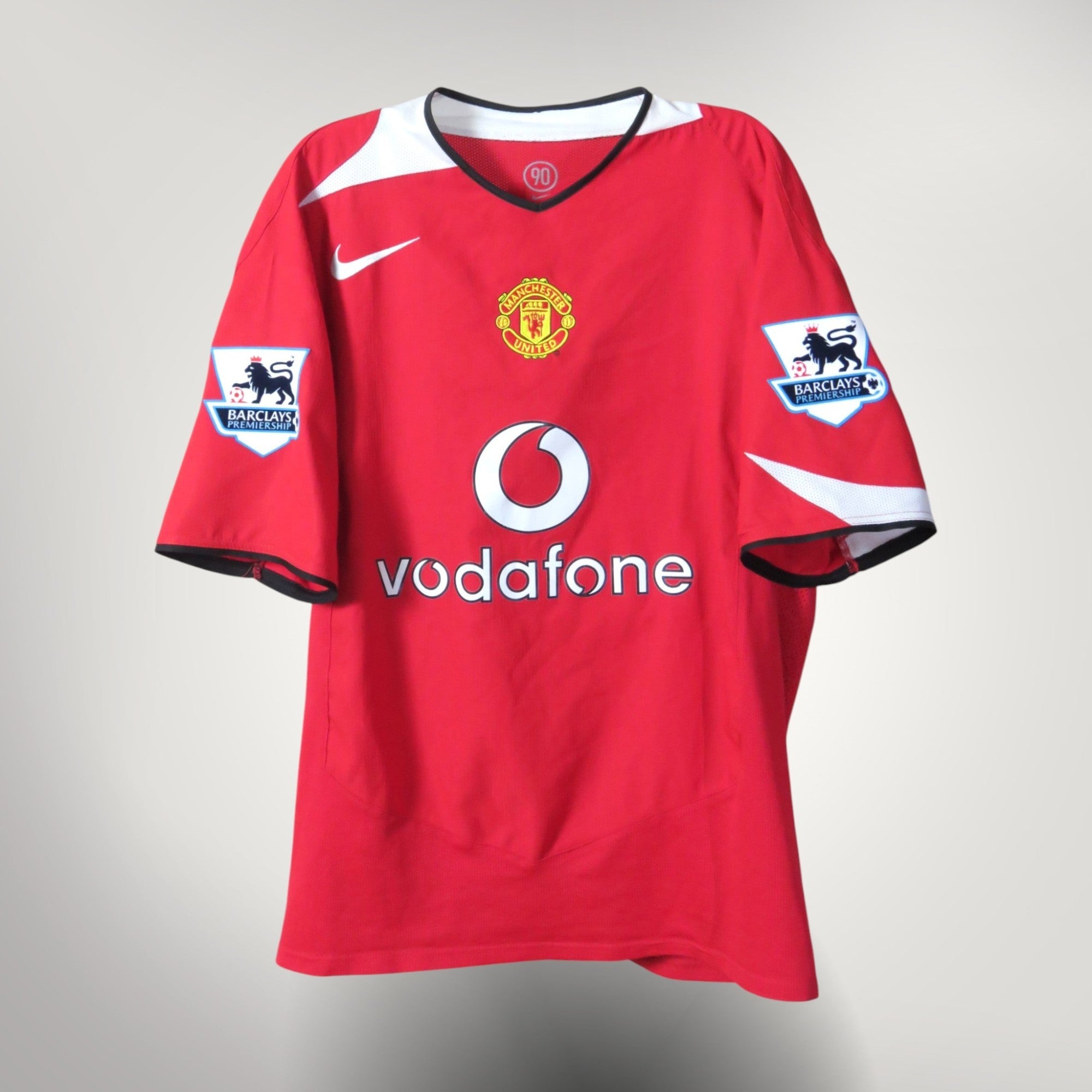 Manchester United 2004-06 Home Rooney #8 Shirt M
