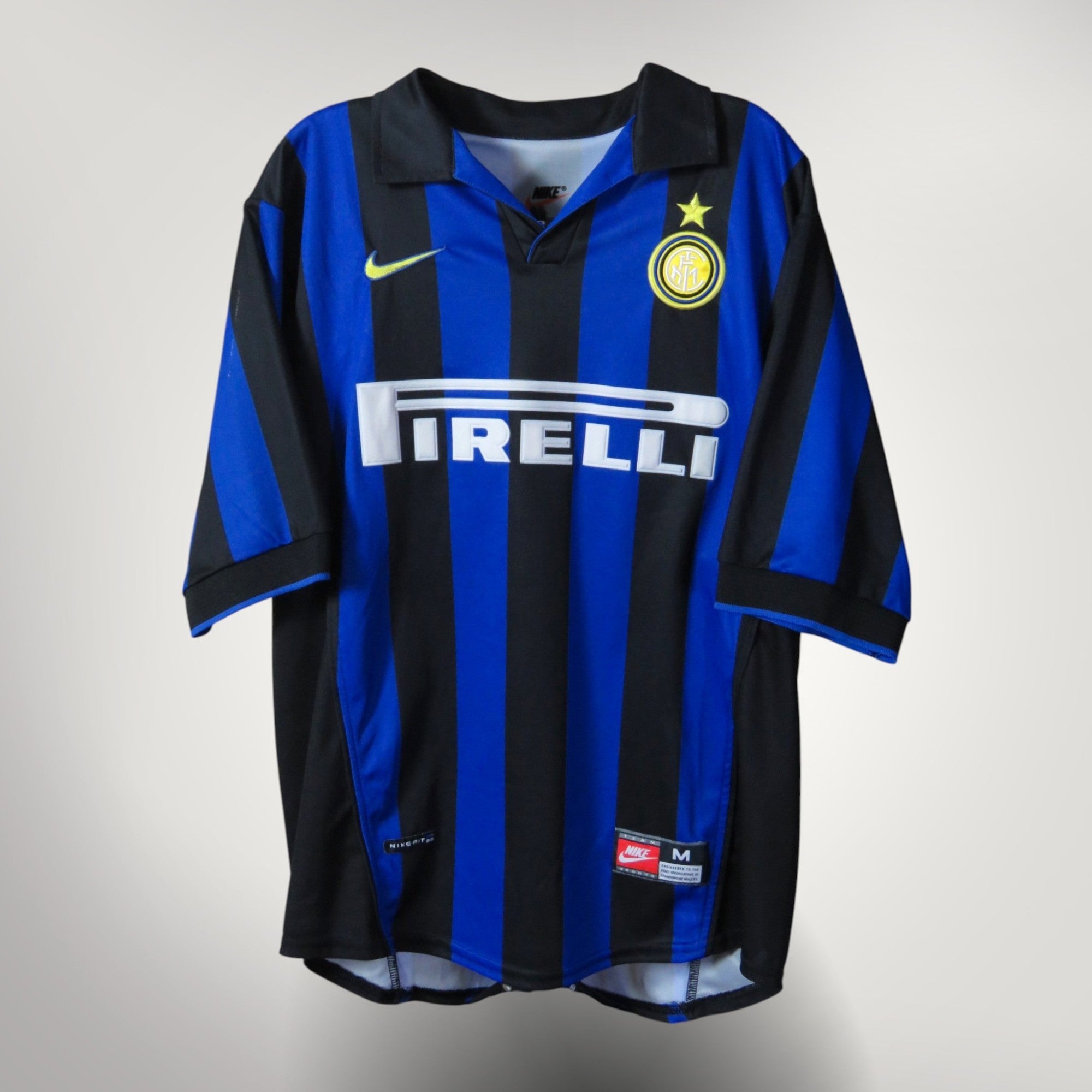 Inter Milan 1998-99 Home Baggio #10 Shirt M