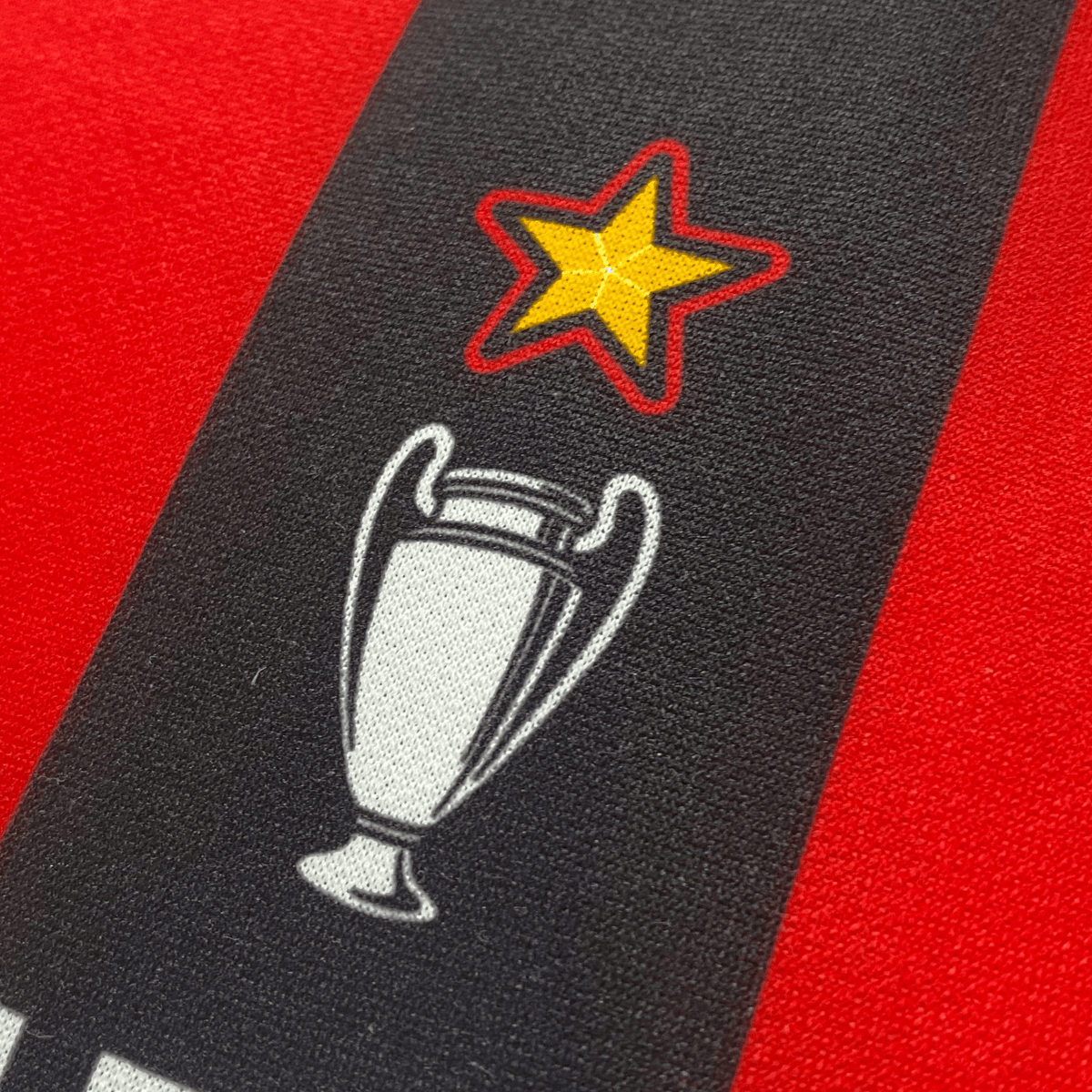 Original AC Milan 1989-1990 football shirt, size XL | Nostalgic Football Shirts