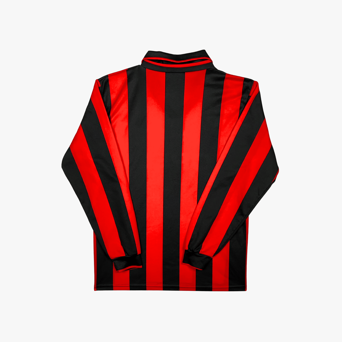 Authentic Lotto AC Milan 1994-1995 Home longsleeve shirt, size M | Nostalgic Football Shirts