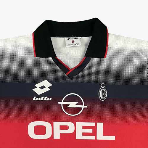 Authentic Lotto AC Milan 1996-1997 Training shirt, size L | Nostalgic Football Shirts