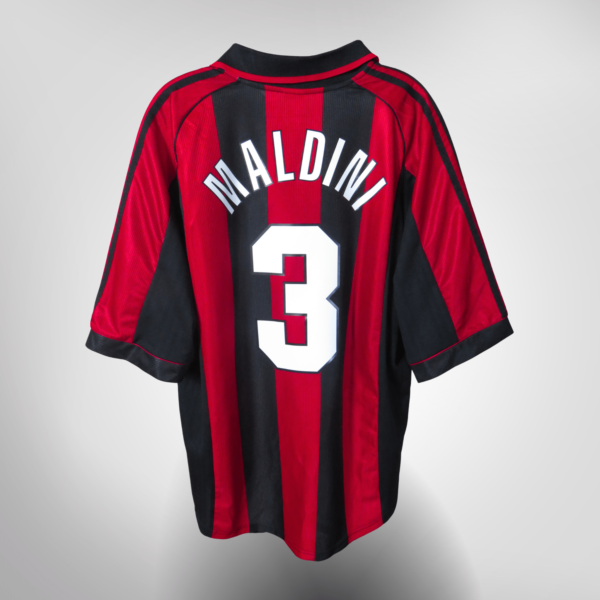 AC Milan 1998-00 Home Maldini #3 Shirt XL – Nostalgic Football Shirts