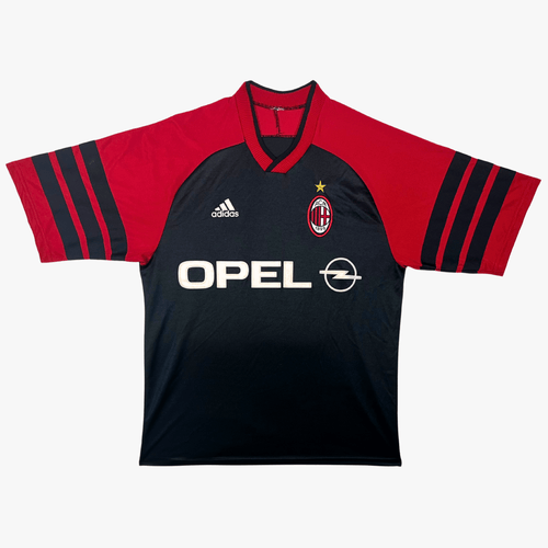 Vintage AC Milan 1998-2000 training football shirt, size L | Nostalgic Football Shirts