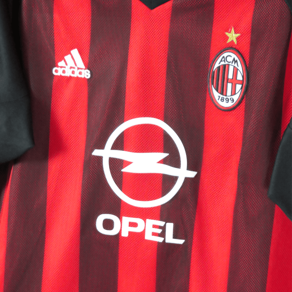 Original AC Milan 2002-2003 Home football shirt, size S, Seedorf 20 | Nostalgic Football Shirts