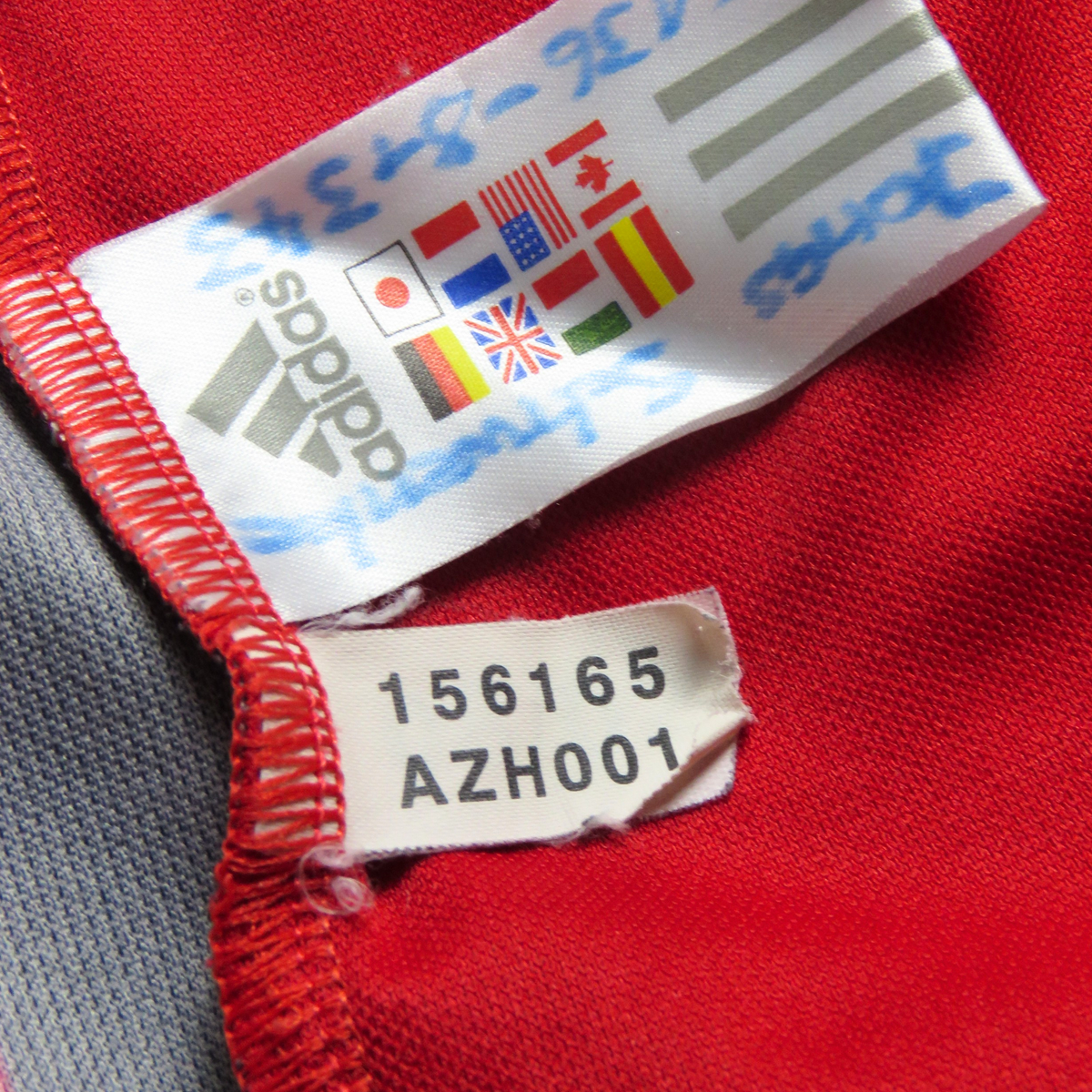 Authentic Adidas AC Milan 2002-2003 Home shirt, Seedorf 20 on the back, size S | Nostalgic Football Shirts