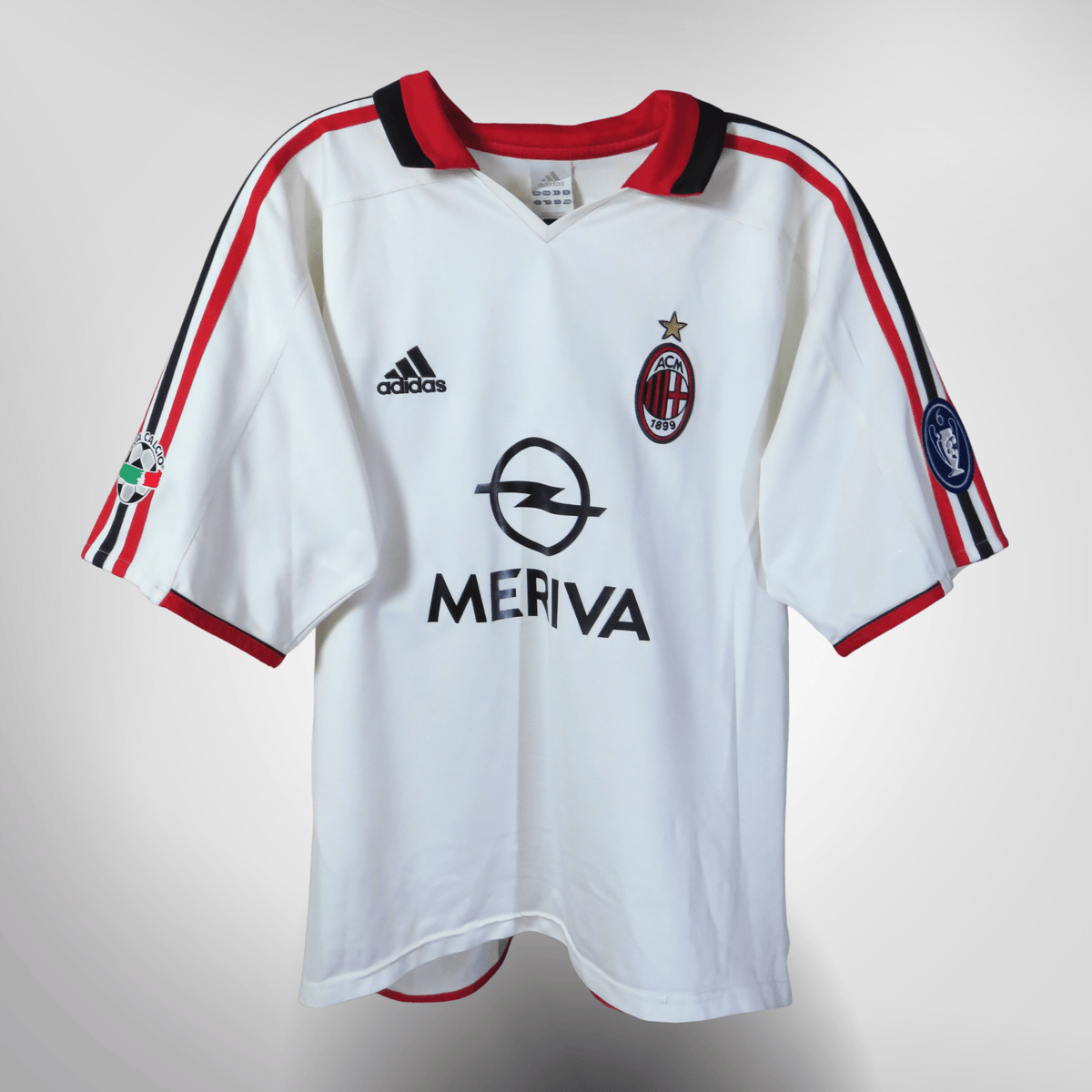 Authentic Adidas AC Milan 2003-2004 Away shirt, Cafu 2 on the back, size L | Nostalgic Football Shirts