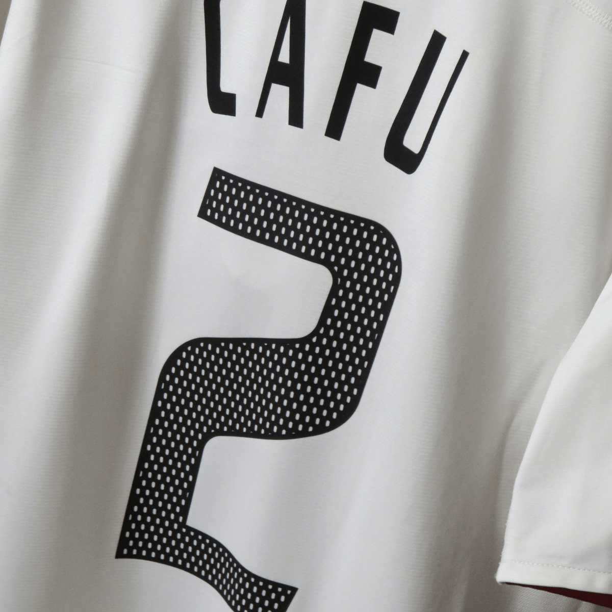 Retro AC Milan 2003-2004 Away football jersey by Adidas, Cafu 2, size L | Nostalgic Football Shirts