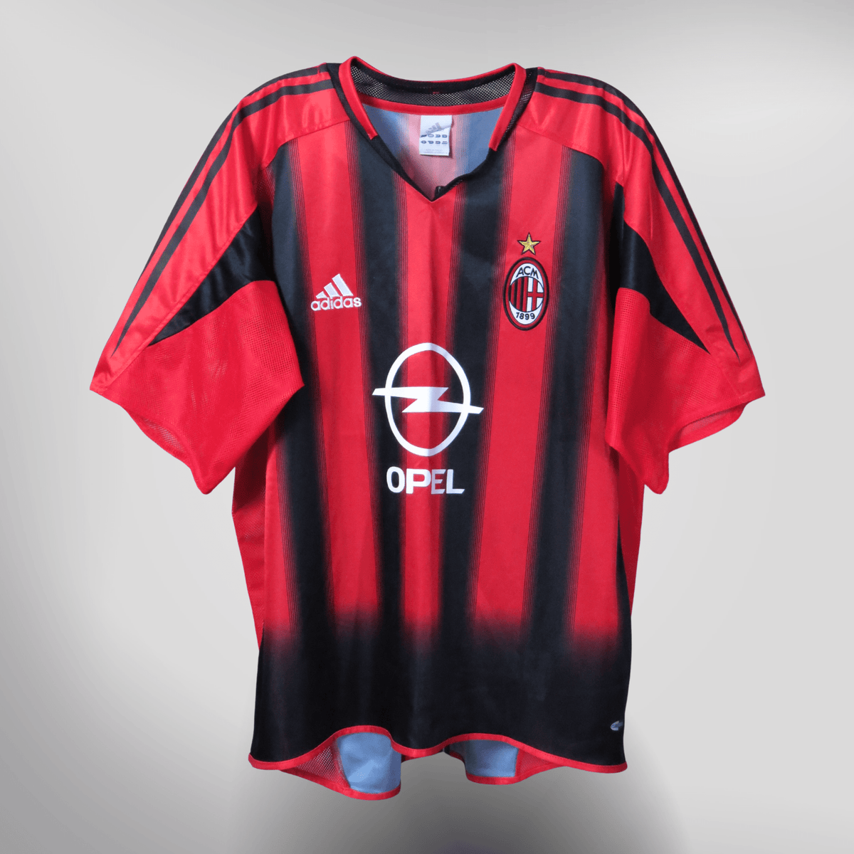 Authentic Adidas AC Milan 2004-2005 Home shirt, Kaka 22 on the back, size L | Nostalgic Football Shirts