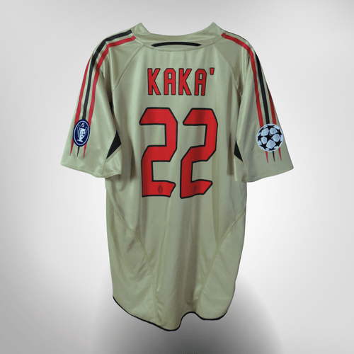 Vintage AC Milan 2004-2005 Third football shirt with Kaka 22 print, size L | Nostalgic Football Shirts