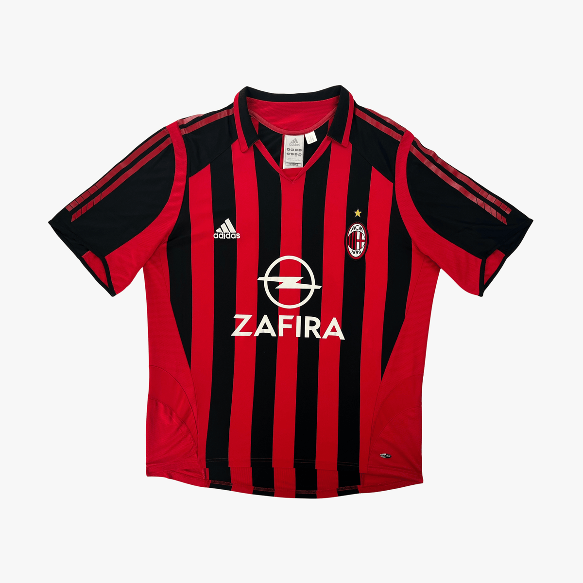 Authentic Adidas AC Milan 2005-2006 Home shirt, Kaka 22 on the back, size L | Nostalgic Football Shirts