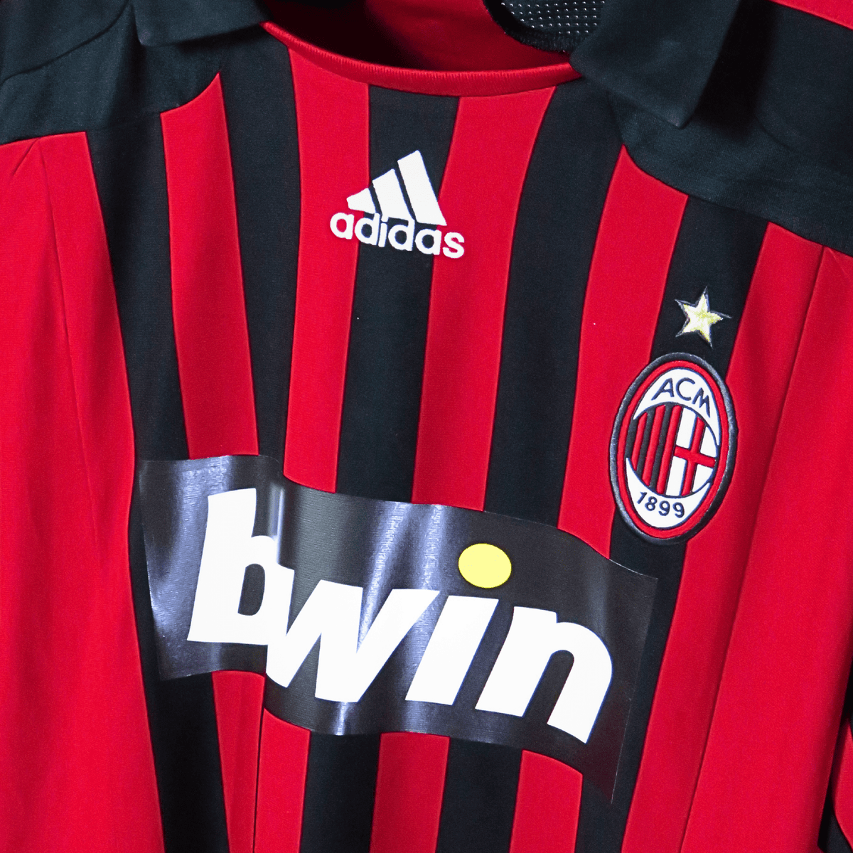 Original AC Milan 2007-2008 Home football shirt, size L, Maldini 3 | Nostalgic Football Shirts