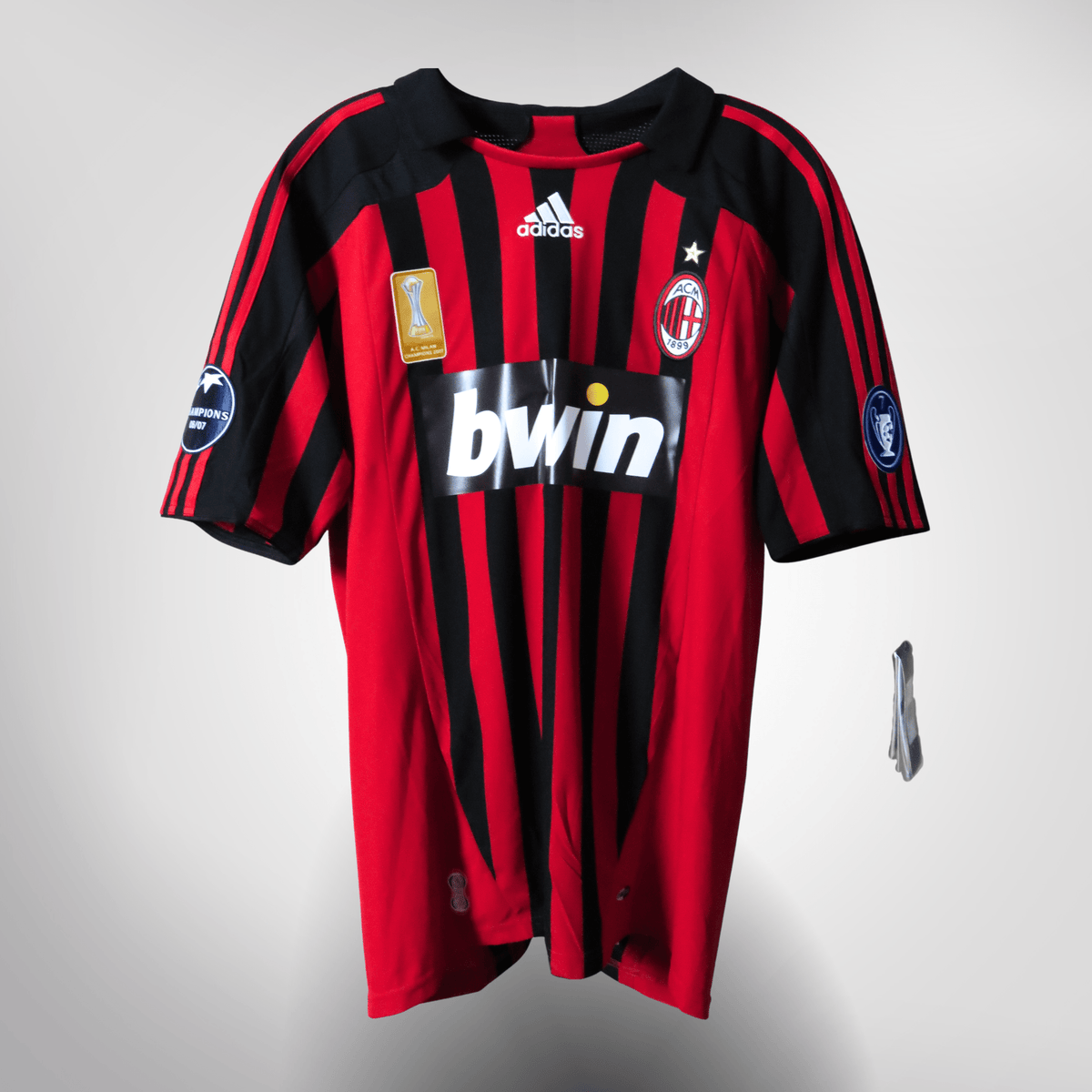 Authentic Adidas AC Milan 2007-2008 Home shirt, Seedorf 10 on the back, size L, brand new with tags | Nostalgic Football Shirts