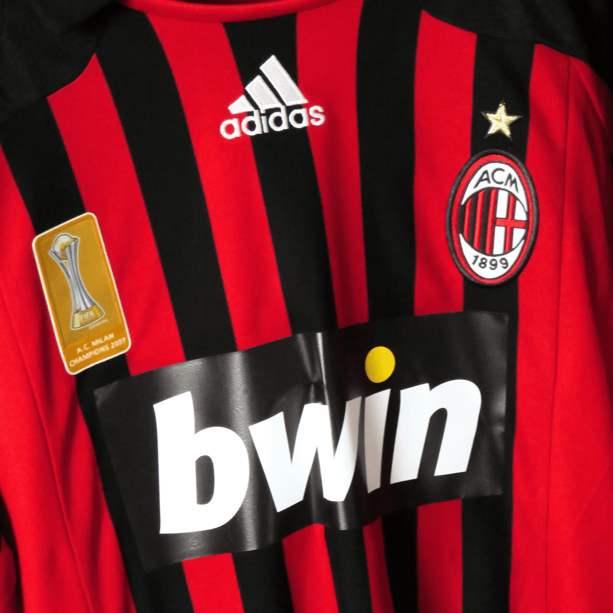 Original AC Milan 2007-2008 Home football shirt, size L, Seedorf 10, brand new with tags | Nostalgic Football Shirts