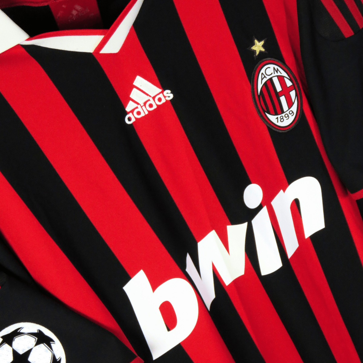 Original AC Milan 2009-2010 Home football shirt, size XL, Maldini 3 | Nostalgic Football Shirts