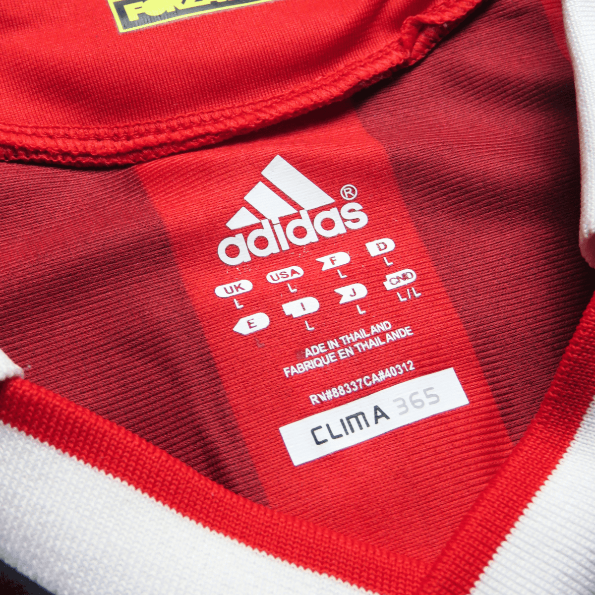 Retro AC Milan 2009-2010 Home football jersey by Adidas, Seedorf 10, size L | Nostalgic Football Shirts