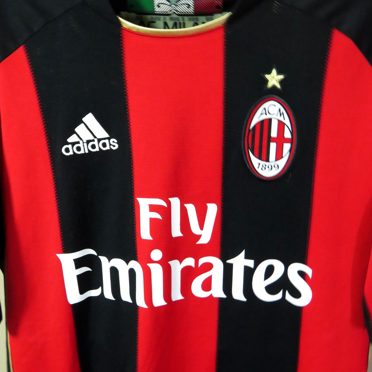 AC Milan 2010-2011 Home shirt, Ibrahimovic 11, Adidas, size M, product code P96288 | Nostalgic Football Shirts