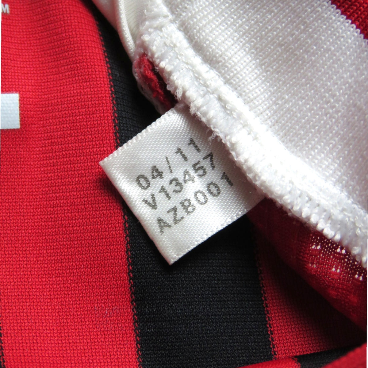 Retro AC Milan 2011-2012 Home football jersey by Adidas, Ibrahimovic 11, size M, product code V13457 | Nostalgic Football Shirts