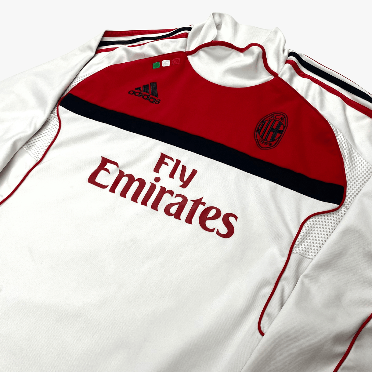 Retro AC Milan 2011-2012 Training sweater by Adidas, size M | Nostalgic Football Shirts
