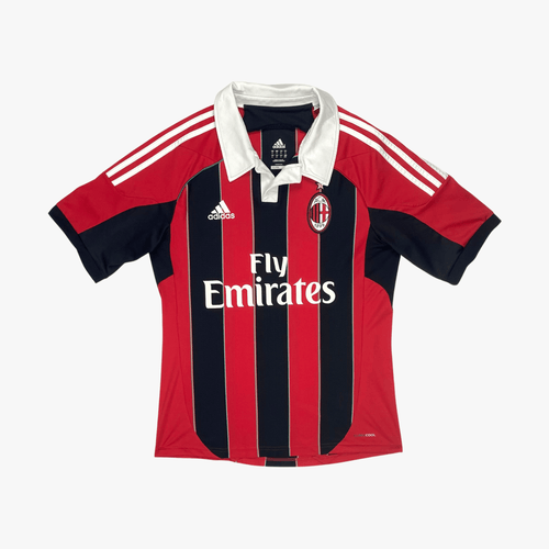 Authentic Adidas AC Milan 2012-2013 Home shirt, El Shaarawy 92 on the back, size M | Nostalgic Football Shirts