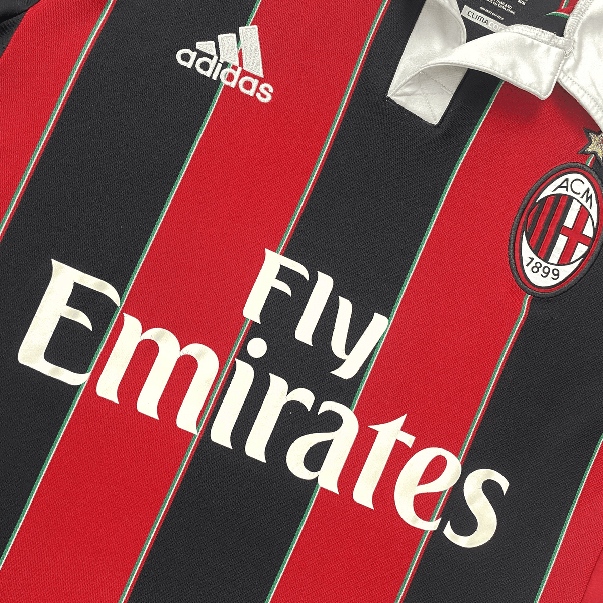 Original AC Milan 2012-2013 Home football shirt, size M, El Shaarawy 92 | Nostalgic Football Shirts